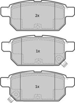 FREMAX FBP-1856 - Set placute frana,frana disc aaoparts.ro