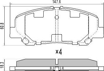 AISIN SN695 - Set placute frana,frana disc aaoparts.ro