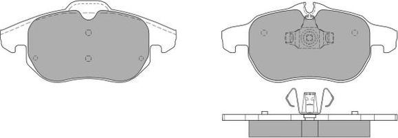 FREMAX FBP-1265 - Set placute frana,frana disc aaoparts.ro