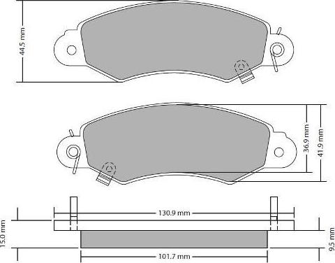FREMAX FBP-1732 - Set placute frana,frana disc aaoparts.ro