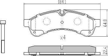 FREMAX FBP-2072 - Set placute frana,frana disc aaoparts.ro