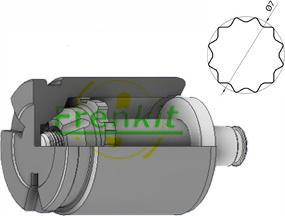 Frenkit K415201S - Piston, etrier frana aaoparts.ro