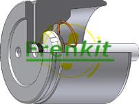 Frenkit K485303 - Piston, etrier frana aaoparts.ro