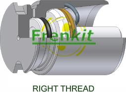 Frenkit K485205R - Piston, etrier frana aaoparts.ro