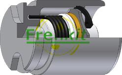 Frenkit K304101 - Piston, etrier frana aaoparts.ro