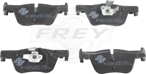 FREY 845505101 - Set placute frana,frana disc aaoparts.ro