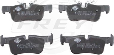 FREY 845527301 - Set placute frana,frana disc aaoparts.ro