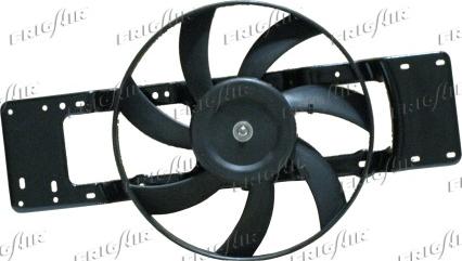 Frigair 0509.1692 - Ventilator, radiator aaoparts.ro