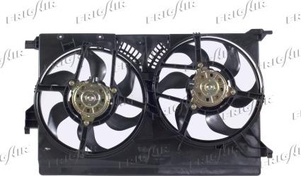 Frigair 0504.2020 - Ventilator, radiator aaoparts.ro