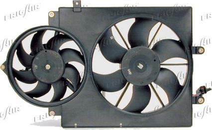 Frigair 0505.1652 - Ventilator, radiator aaoparts.ro
