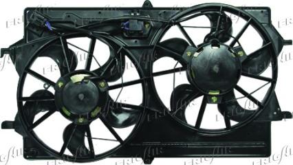 Frigair 0505.1012 - Ventilator, radiator aaoparts.ro