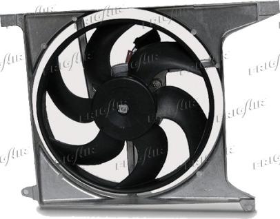 Frigair 0507.1817 - Ventilator, radiator aaoparts.ro