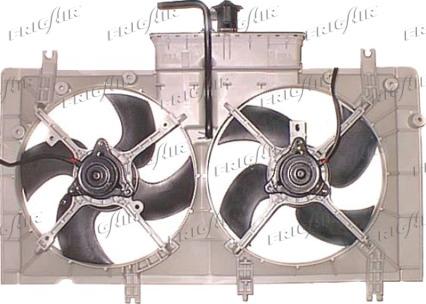 Frigair 0527.0734 - Ventilator, radiator aaoparts.ro
