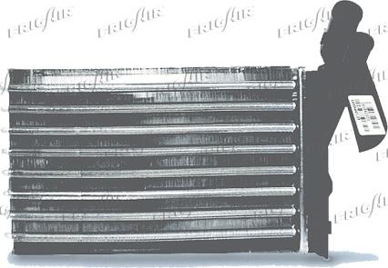 Frigair 0609.3002 - Schimbator caldura, incalzire habitaclu aaoparts.ro