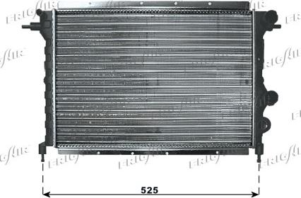 Frigair 0109.2047 - Radiator, racire motor aaoparts.ro
