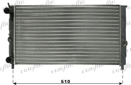 Frigair 0104.1010 - Radiator, racire motor aaoparts.ro