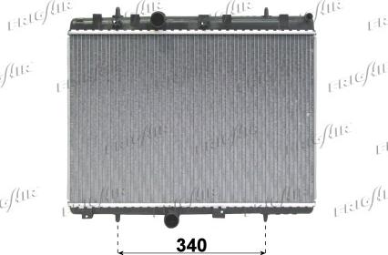 Frigair 0108.3081 - Radiator, racire motor aaoparts.ro