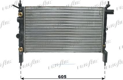 Frigair 0107.4036 - Radiator, racire motor aaoparts.ro