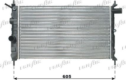 Frigair 0107.3034 - Radiator, racire motor aaoparts.ro