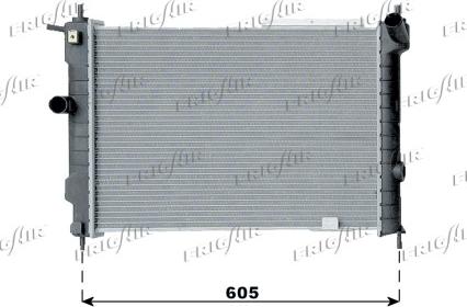 Frigair 0107.3035 - Radiator, racire motor aaoparts.ro