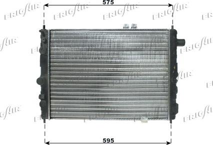 Frigair 0107.2012 - Radiator, racire motor aaoparts.ro