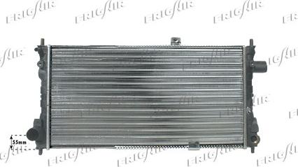 Frigair 0107.2017 - Radiator, racire motor aaoparts.ro