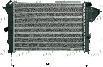 Frigair 0107.2021 - Radiator, racire motor aaoparts.ro