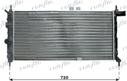 Frigair 0107.2023 - Radiator, racire motor aaoparts.ro