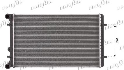 Frigair 0110.3157 - Radiator, racire motor aaoparts.ro