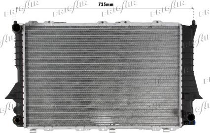 Frigair 0110.3132 - Radiator, racire motor aaoparts.ro