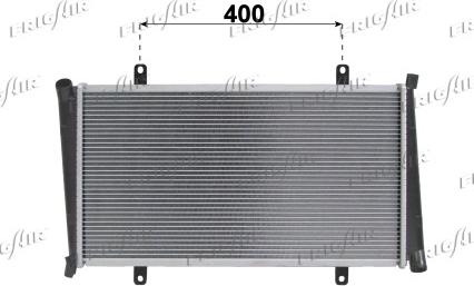 Frigair 0111.3007 - Radiator, racire motor aaoparts.ro