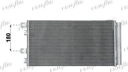 Frigair 0802.2025 - Condensator, climatizare aaoparts.ro