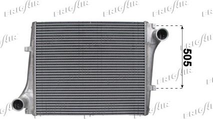 Frigair 0711.3501 - Intercooler, compresor aaoparts.ro