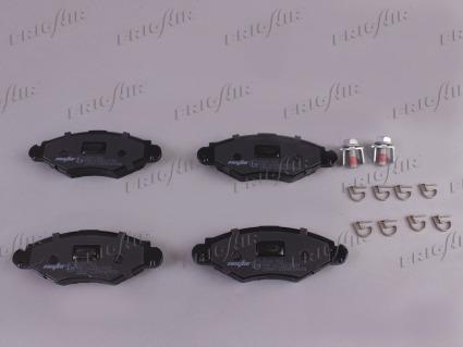 Frigair PD08.502 - Set placute frana,frana disc aaoparts.ro