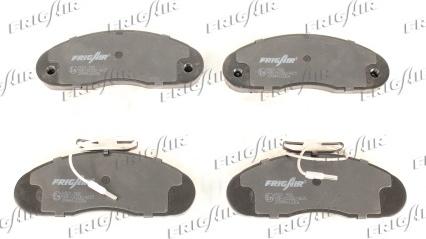 Frigair PD21.502 - Set placute frana,frana disc aaoparts.ro