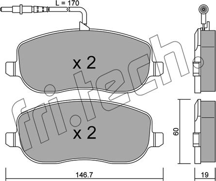 Fri.Tech. 546.0 - Set placute frana,frana disc aaoparts.ro