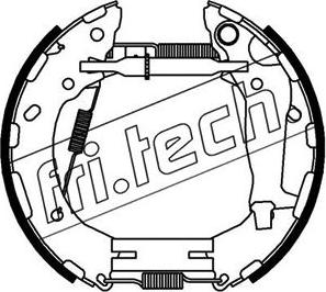 Fri.Tech. 16457 - Set saboti frana aaoparts.ro