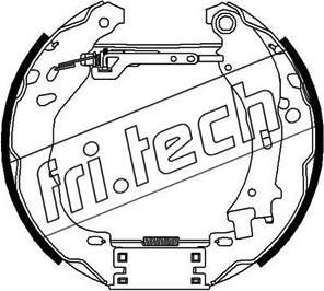 Fri.Tech. 16471 - Set saboti frana aaoparts.ro