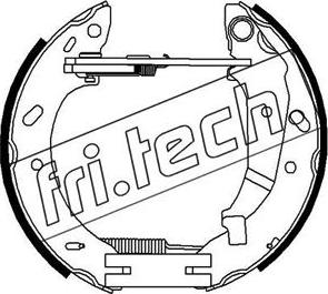 Fri.Tech. 16354 - Set saboti frana aaoparts.ro