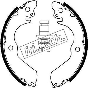 Fri.Tech. 1064.168 - Set saboti frana aaoparts.ro