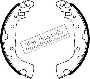 Fri.Tech. 1064.182 - Set saboti frana aaoparts.ro