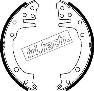 Fri.Tech. 1064.135 - Set saboti frana aaoparts.ro