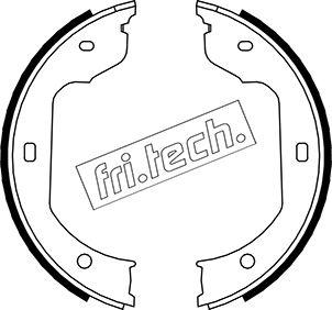 Fri.Tech. 1019.029 - Set saboti frana, frana de mana aaoparts.ro