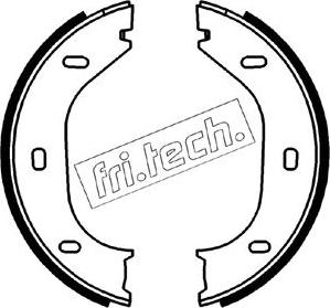 Fri.Tech. 1019.021 - Set saboti frana, frana de mana aaoparts.ro