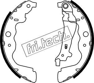 Fri.Tech. 1088.240 - Set saboti frana aaoparts.ro
