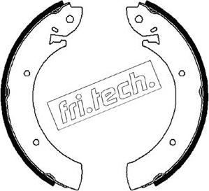 Fri.Tech. 1088.207 - Set saboti frana aaoparts.ro