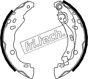 Fri.Tech. 1088.234 - Set saboti frana aaoparts.ro