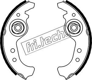 Fri.Tech. 1034.084 - Set saboti frana aaoparts.ro