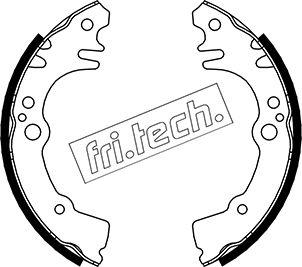 Fri.Tech. 1026.350 - Set saboti frana aaoparts.ro