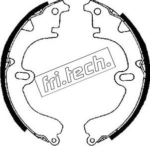 Fri.Tech. 1115.271 - Set saboti frana aaoparts.ro
